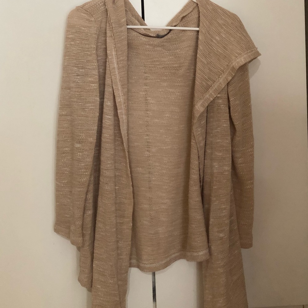 Girlfriend Low-High Cardigan